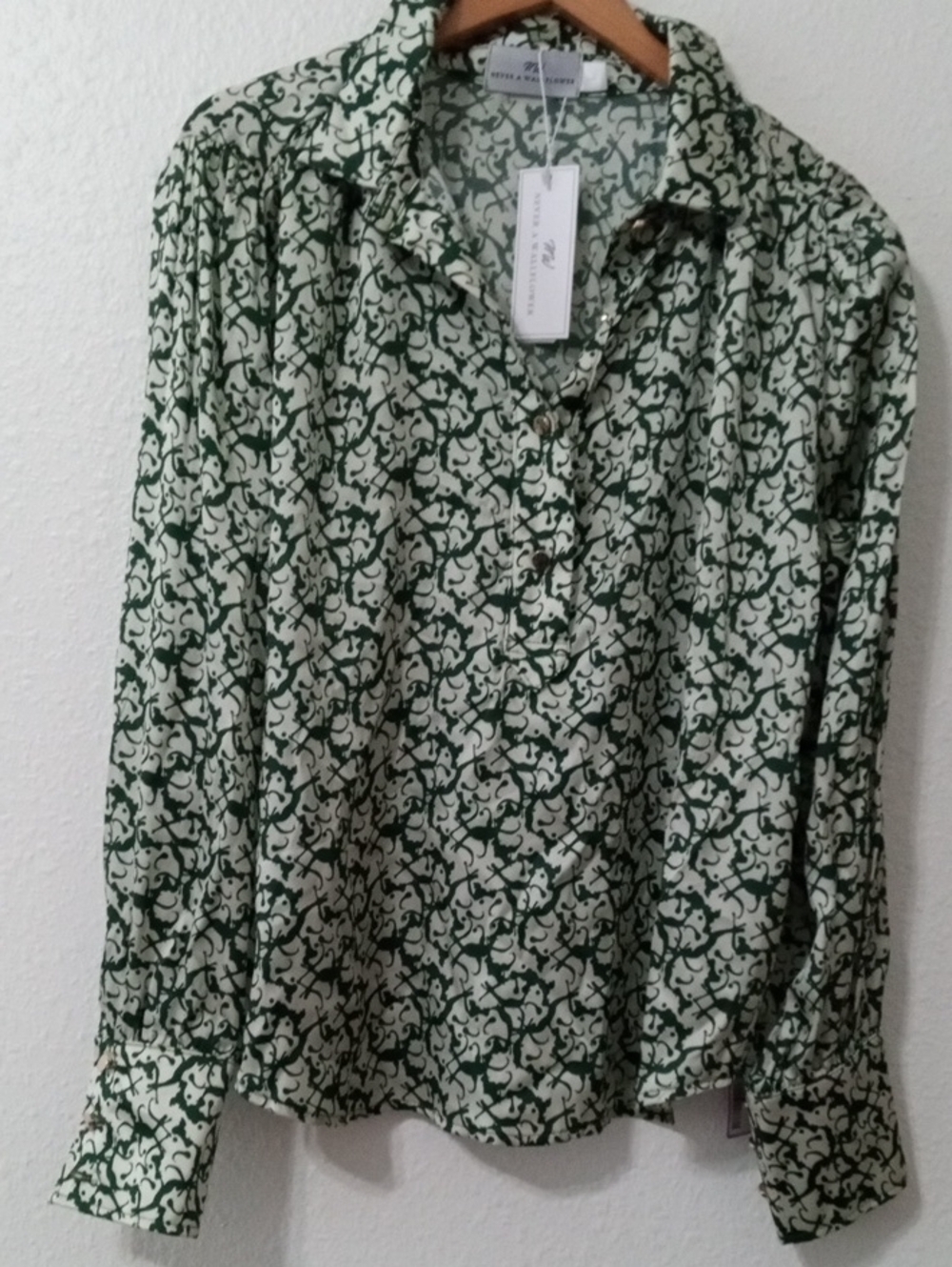 Never A Wallflower Shirt Tags